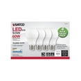 thumbnail image 4 of Satco 9.5 WATT A19 LED 5000K DIMMABLE MEDIUM BASE 230 DEG. BEAM ANGLE 4-PACK, 4 of 4