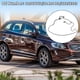 thumbnail image 2 of Manguera de radiador Unique Bargains para Volvo XC60 2014-2024 Plástico Negro 1 Pz, 2 of 6