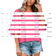 thumbnail image 3 of Bovemsi Long Sleeve Shirts for Women Comfort Round Neck Batwing Color Panels Short Sleeve Casual Tops for Women Trendy XXL, 3 of 3