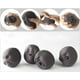 thumbnail image 1 of piezas de divertidos gadgets novedosos de regalo con forma de bola de viento con aroma a cara humana, juguete antiestrés Caomaru, dispositivo geek, juguete de viento, envío aleatorio, color negro, 1 of 5