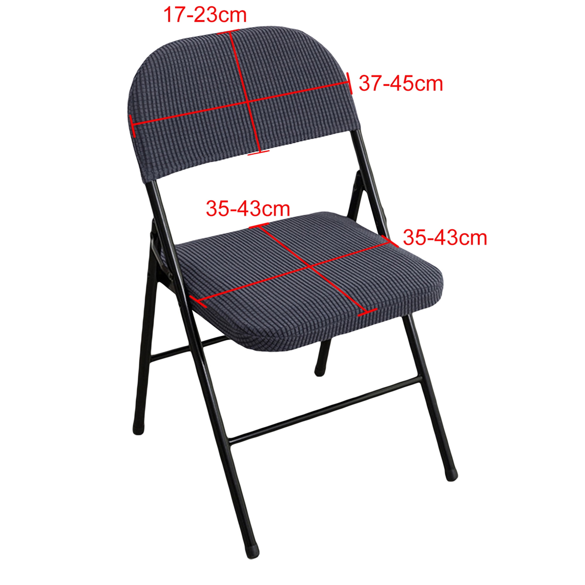 2Pcs Folding Dining Chair Seat and Back Cover Set Jacquard Stretch Chair Slipcover Home Decoration in Libya at LYD 130 Rating 5