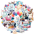 thumbnail image 2 of Cartoon Cat Stickers, Waterproof Animal Sticker for Water Bottle Laptop Phone Cases Planner Skateboard Luggage Helmet Party Favor Decor, Ideal for Adults Teens Teacher Rewards, 2 of 9