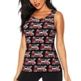 thumbnail image 2 of Haiem Fire and Rescue Truck Workout Tank Tops for Women, Athletic Sports Slim-Fit Tank Tops, Compression Sleeveless Dry Fit Shirts,Athletic Shirt-Small, 2 of 9