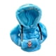 thumbnail image 4 of Funda navideña para palanca de cambios de coche, Protector Universal de felpa suave, , Sudadera con capucha para Festival, Papá Noel azul saludando, 4 of 8