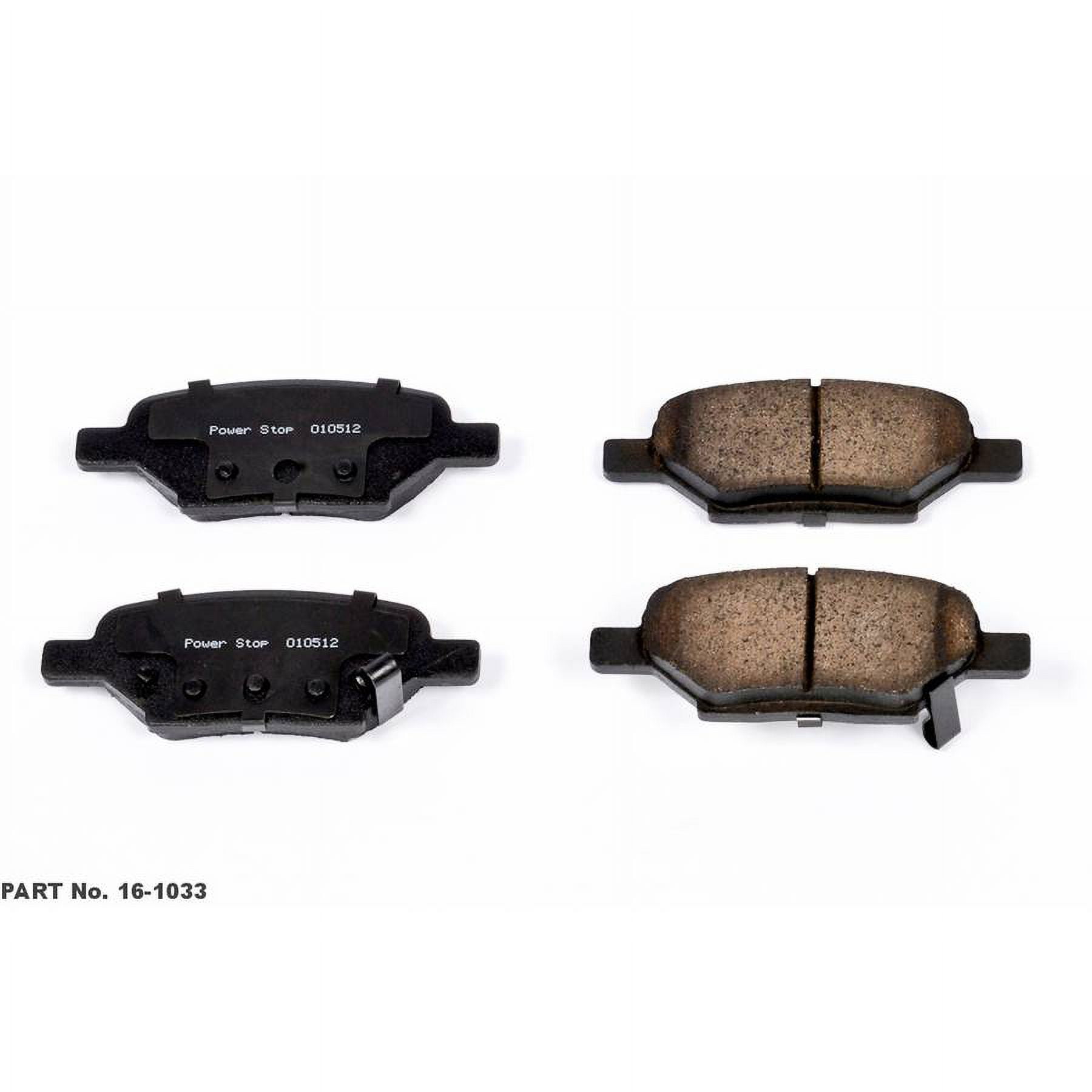 Power Stop Rear Z16 Evolution Ceramic Brake Pads 16-1033 Fits 2012 Chevrolet Malibu