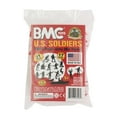 thumbnail image 6 of BMC Marx Plastic Army Men US Soldiers - Red 31pc WW2 Figures - Made in USA, 6 of 6