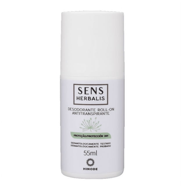 Desodorante Roll-On Hinode Sens Herbalis Antitranspirante Para Mujeres 55ml