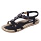 thumbnail image 2 of Sandalias de verano para mujer, sandalias planas sin cordones, zapatos romanos de cristal, sandalias informales con punta abierta Wmkox8yii  nm8282, 2 of 9