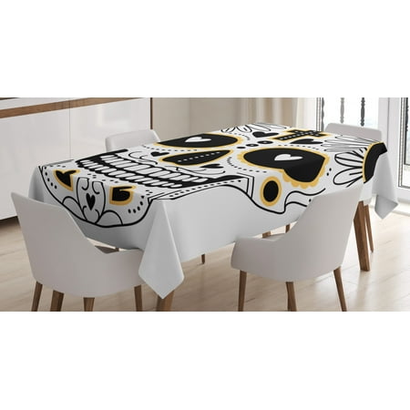 Day Of The Dead Decor Tablecloth Dia De Los Muertos Spanish