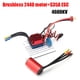 thumbnail image 2 of S2440 2440 MOTOR SIN ESCOBILLAS 4600KV 35A REMPLAZO DE CONTROLADOR DE VELOCIDAD ELECTRICA ESC SIN ESCOBILLAS PARA TRAXXAS HSP WLTOYS 1/16 1/18 RC Truck, 2 of 7