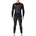 thumbnail image 1 of Greeniant Trajes de neopreno traje de buceo ultrafino de secado rápido para hombres y hombres traje de neopreno pantalones de manga larga Deportes acuáticos negro M, 1 of 6
