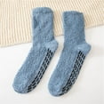 thumbnail image 2 of Up to 65% off!Socks for Women Comfortable Breathable Glued Non Slip Mid Length Yoga Socks, 2 of 2