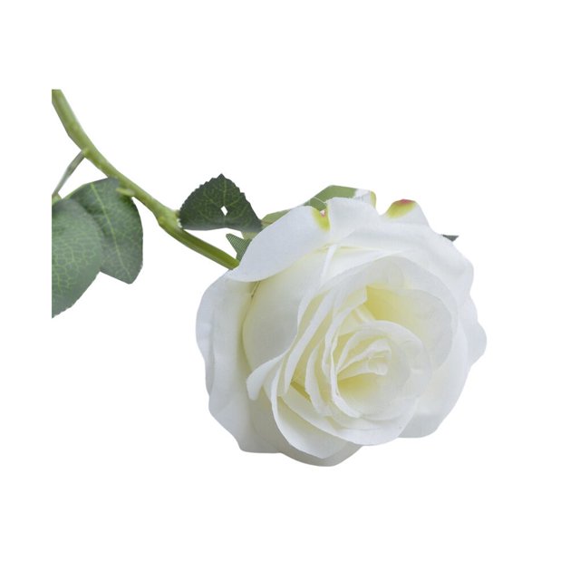 20 Pieces/Kit Fake Roses Portable Solid Color Simulation Household Wedding Party Artificial Flower Branch Photography Prop