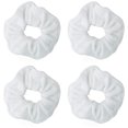 thumbnail image 1 of Paquete de 4 coleteros de microfibra para secar el cabello, fibra de toalla, para cabello rizado, para cama, piscina, ducha, deformación, 1 of 5