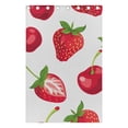 thumbnail image 4 of Cherry and Strawberry Black Out Curtains 84 Inch Length for Bedroom Living Room Windows 2 Panels Set, 4 of 6