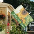 thumbnail image 3 of Spring Summer Sunflower Garden Flag 28x40 Inch Double Side for Outdoor Courtyard Garden Decor Flowers Welcome Holiday Flag for Outside Decoration, 3 of 6