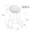 thumbnail image 4 of CosmoLiving Ellis Wire Counter Height Bar Stool, 4 of 8