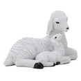 thumbnail image 2 of Sheep Figurines Rustic Style Distressed Look Resin Material Decorative White Lamb Ornament for Farm Themed Crafts, 2 of 14