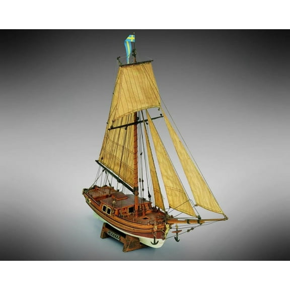 Mamoli MV33 Gretel - Wood Plank-On-Frame Model Ship Kit - Scale 1/54 - Length 410 mm (16")