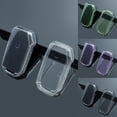thumbnail image 1 of Key Cover Key Shell Replacement Tpu 1 Pc Clear Transparent 4 Color Car Accessories Case For Kia Soul 2020-2023 Black Mingyiq, 1 of 5
