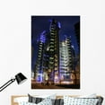 thumbnail image 1 of Lloyds Building Night Wall Mural by Wallmonkeys Peel and Stick Graphic (48 in H x 32 in W) WM273506, 1 of 4