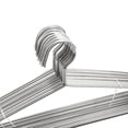 thumbnail image 1 of Perchas de alambre YUANXCMXG paquete de 20 metal resistentes acero inoxidable 17,7 pulgadas, 1 of 4