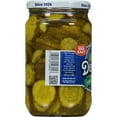 DelDixi Hamburger Slices Pickles 24 fl. oz. Jar