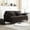 Black, variant on Solid + Plywood Frame Sofa / Comfortable Seating for Reading