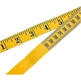 thumbnail image 2 of Tape Measure Durable Soft 3 Meter 300 cm Sewing Tailor Tape Body Measuring Measure Ruler Dressmaking Clothing Tailoring Ruler Sewing Ruler Ruler (Color : Yellow), 2 of 4