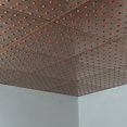 thumbnail image 2 of FASÄDE Dome Decorative Vinyl 2ft x 2ft Lay in Ceiling Panel in Copper Fantasy (5 Pack), 2 of 5