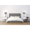 thumbnail image 3 of Grandview Gallery 26.5 Inch Tall Modern Table Lamps, Grey Fabric (Set of 2), 3 of 4