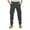 Dark Gray, variant on Havenre Mens Cargo Jogger Pant Slim Fit Casual Elastic Waist Relaxed Straight Twill Stretch Outdoor Athletic Work Pants with 6 Pockets Khaki L