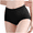Black, variant on High Waisted Seamless Panties for Women, No-Roll Comfort Fit Briefs, Tummy Control Underwear & Snug Support Thongs Boyshorts with Full Coverage