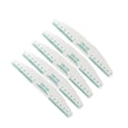 thumbnail image 1 of MesaSe 5Pcs Wooden Nail Files Bright Color Reusable Smooth Edge Clear Scale Multipurpose  Nails Lightweight Scale Ruler Half Moon Wooden Nail Files Polishing Tool Nail Supplies, 1 of 10