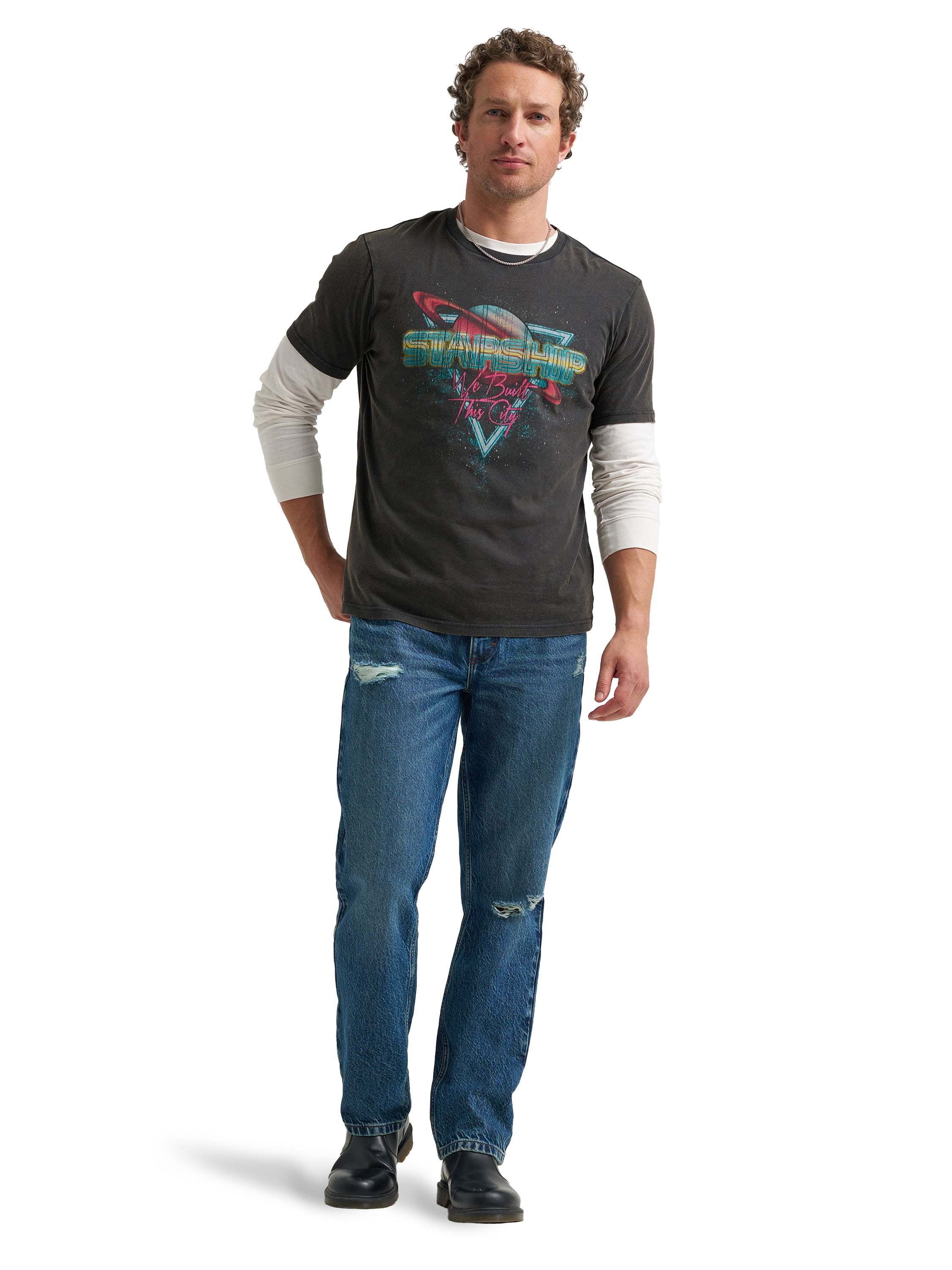 Lee Men's Fashion Heritage Relaxed Fit Jean