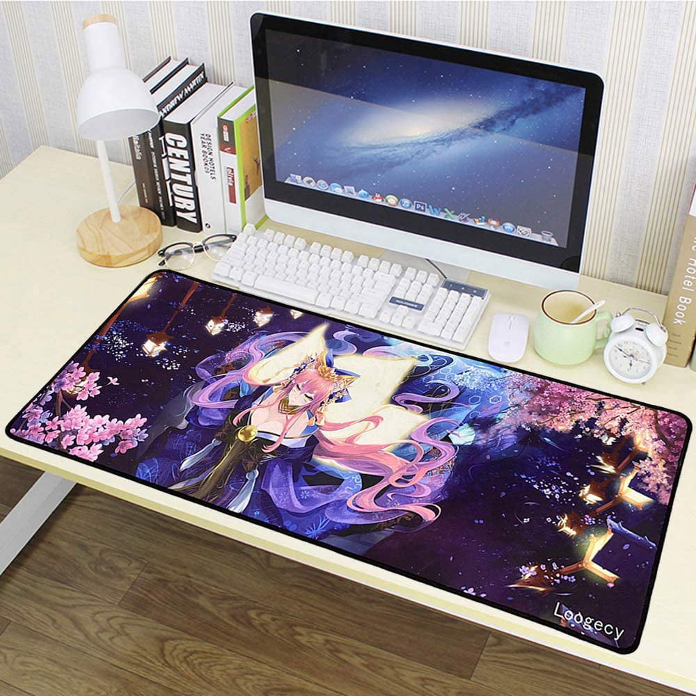 Anime Mouse Pad Large Gaming Mouse Mat Keyboard Pad 31.5x11.8 for Laptop PC Office Desk Accessories 