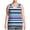 Blue, variant on Tank Tops for Women Striped Oversize Tank Top with Crew Neck Sleeveless Womens Tops 4 Way Stretch Spaghetti Straps Basic Essentials Beach Summer Vacation Plus Size L-5XL