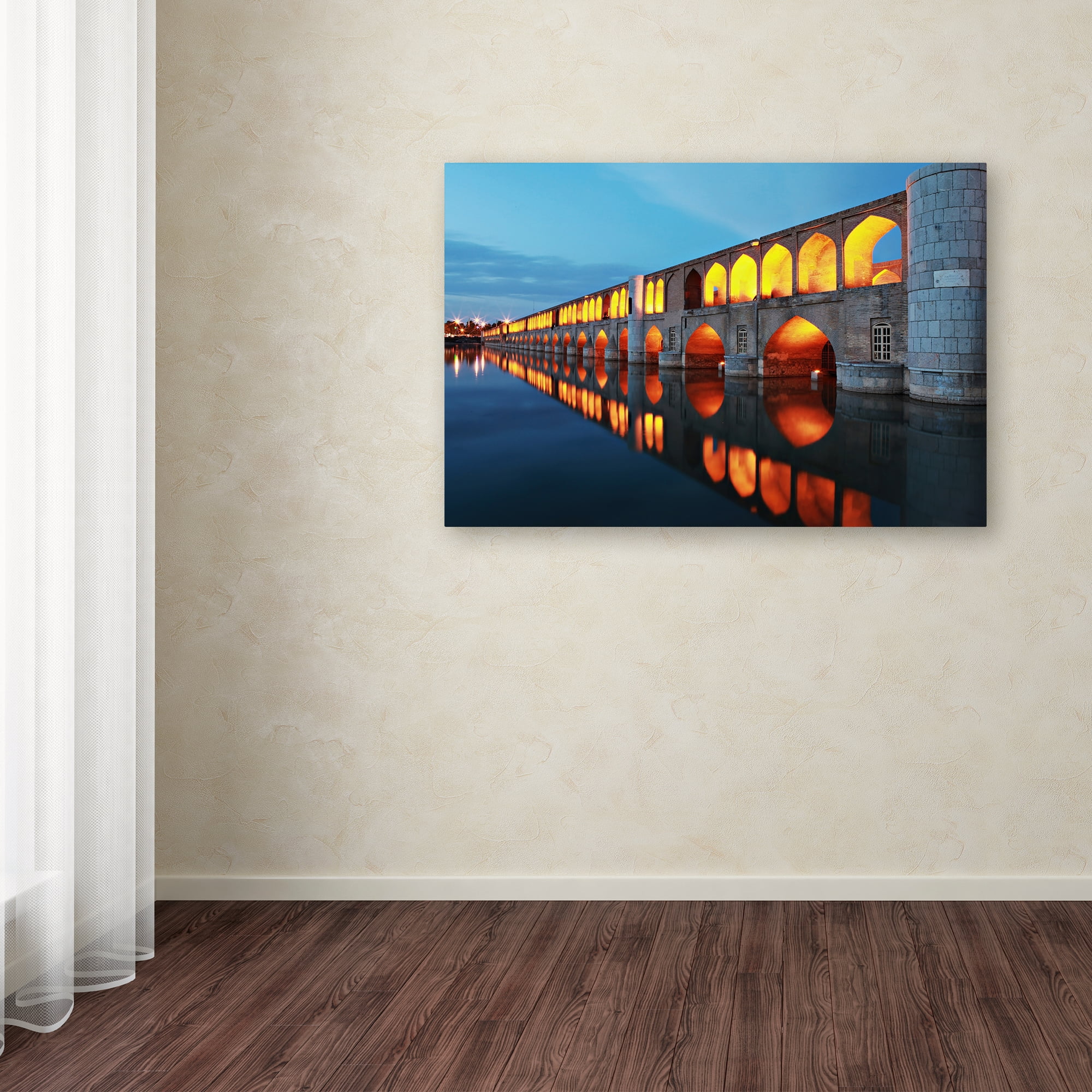 Trademark Fine Art '33 Pol' Canvas Art by Mohammadreza Momeni