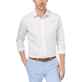 thumbnail image 1 of Camisa abotonada Club Room con Estampado de pájaros para hombre blanca grande, 1 of 1
