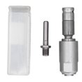 thumbnail image 2 of Impact Wrench Adapter,  Compatibility Impact Wrench Converter High Carbon Steel Wide Application Compact 2 Pits and 2 Grooves Round Shank  for Factories, 2 of 8