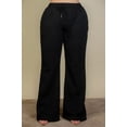 thumbnail image 2 of Plus Size Drawstring Waist Slant Pocket Sweatpants, 2 of 5