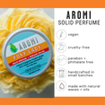 thumbnail image 2 of Aromi Solid Perfume | Floral Fragrance for Women, Jasmine, Vanilla, Honeysuckle, Mandarin Scent (Foxy Lady), 2 of 10