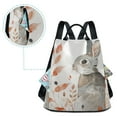 thumbnail image 4 of Leaves and Rabbit Travel Laptops Backpack for Women Anti-theft Casual Work Bag Daypack Lightweight Laptop Bag, 4 of 7