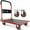 Red, variant on Push Cart Dolly by , Moving Platform Hand Truck, Foldable for Easy Storage and 360 Degree Swivel Wheels with 330lb Weight Capacity, Blue Color