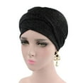thumbnail image 5 of Herrnalise Women India Africa Muslim Stretch Turban Hat Scarf Wrap Cap, 5 of 6