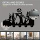 thumbnail image 4 of 1pc 11inch Home Decor Wall Hooks, Christmas Presents, Wall Decor, Coat Hooks, Key Chains, Walls, Entryways And Kitchen Key Holders, 4 of 4