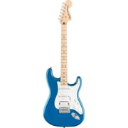 Fender Squier Affinity Stratocaster HSS - Lake Placid Blue Bundle with Frontman 15G Amplifier, Gig Bag, Tuner, Instrument Cable, Strap, Picks, and Austin Bazaar Instructional DVD