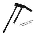 thumbnail image 2 of FOLOYORI 2Pcs Professional Black Ankle Bind Buckle Straps Adjustable for Leg Strength Exercise, 2 of 6