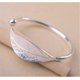 thumbnail image 2 of KAIYANG Pulsera y encantadores brazaletes de hojas de plata de ley 925 para mujer ajustables, 2 of 2