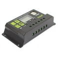 thumbnail image 3 of TFixol Auto-Sensing PWM Solar Charge Controller 12V/24V 10A 20A 30A for Solar Panels with Overcharge Protection and Light Control System, 3 of 7